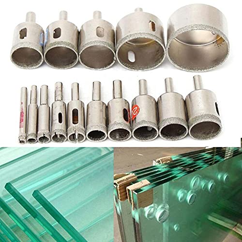Set de 15 brocas diamantadas para vidrio y cerámica miniatura 3