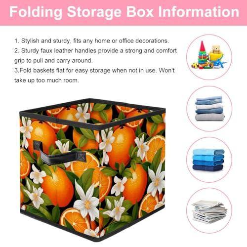 Boîte de rangement en forme de fleur grand cube pliable - 4