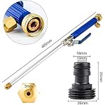 High Pressure Power Washer Attachment Hose Nozzle Wand Lance - Image 2