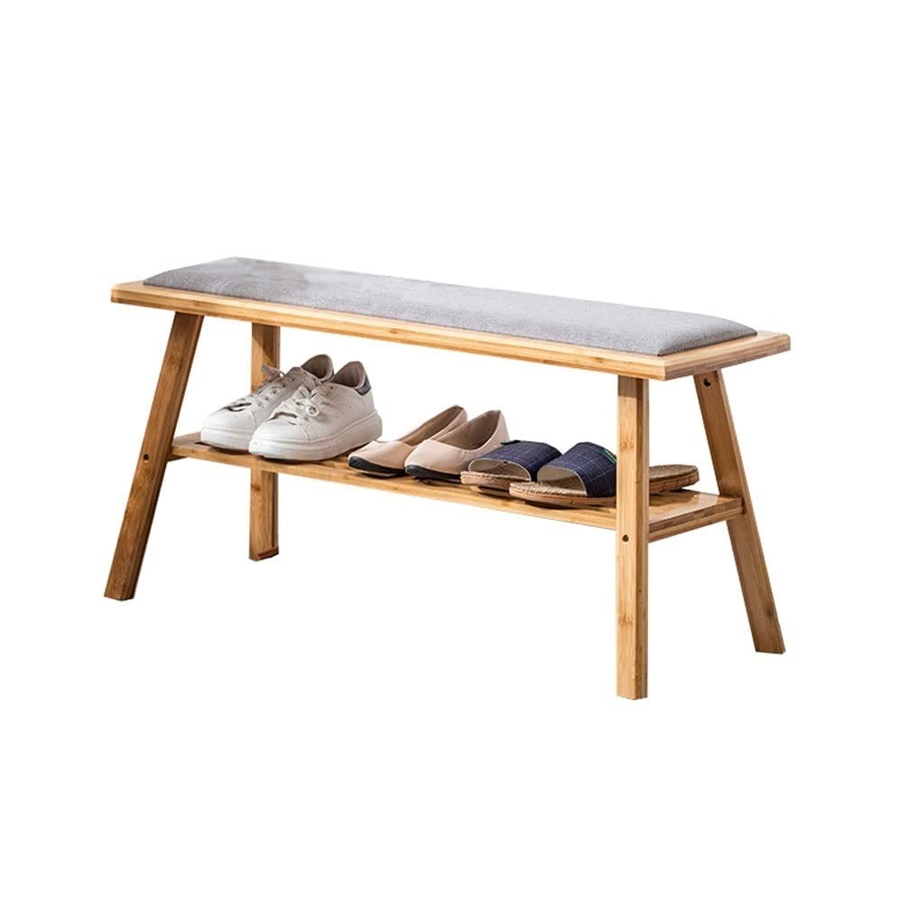 Banc à chaussures multifonctionnel au design soigné, idéal pour sublimer votre salon