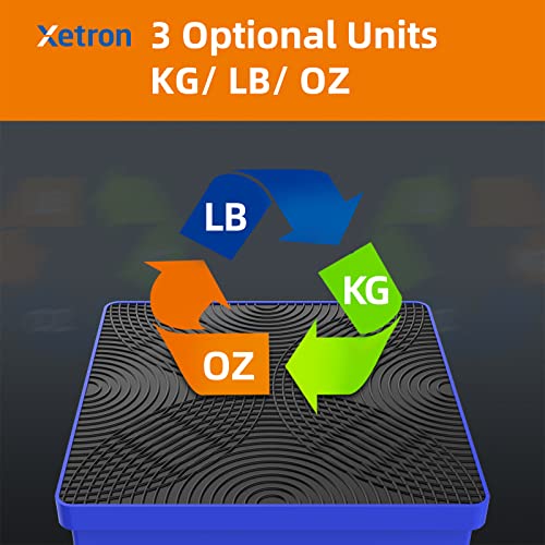 Xetron High Accuracy Precision Refrigerant Scale Charging Recovery Hvac【Oz Lb Kg】, Electronic Scale R134A R410A Etc Digital Freon Scale 220Lbs #TOP3