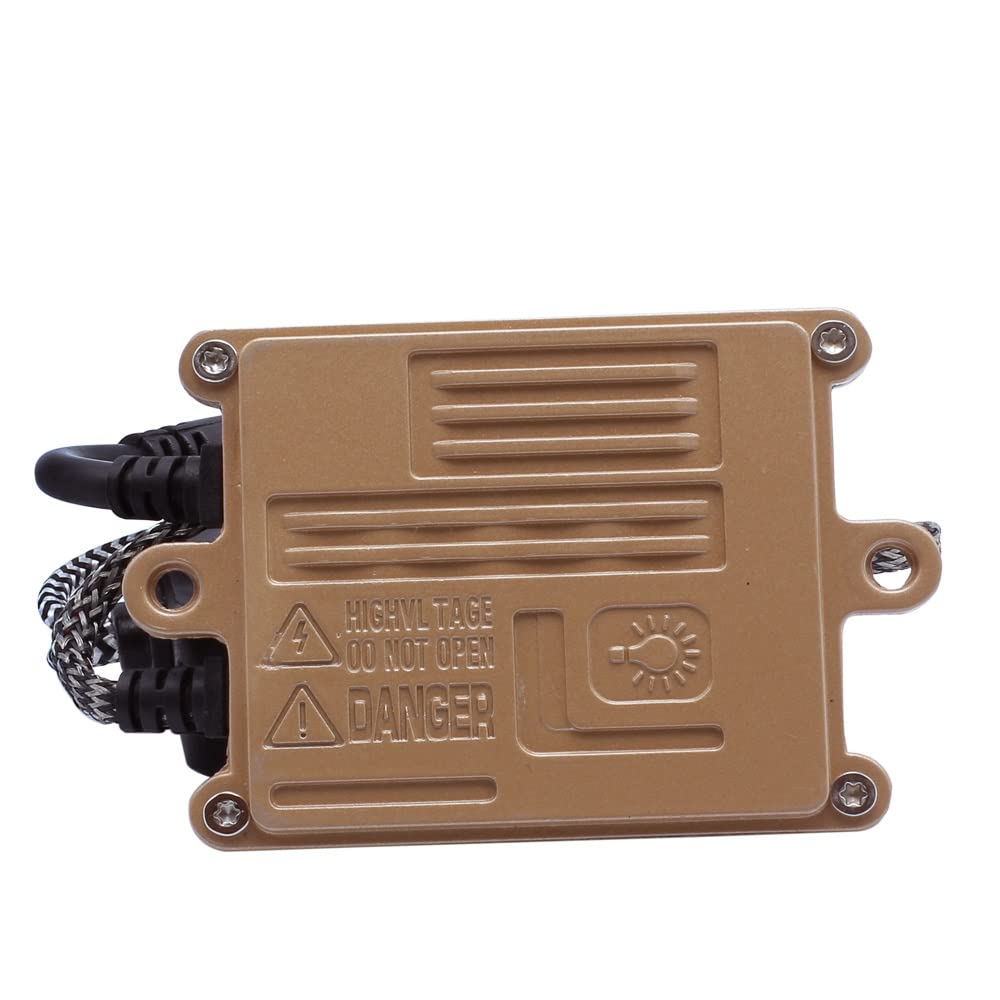 Kit Faro per Auto 55W HID Ballast Fast Bright Quick Start Digital Slim Ballast Reactor AC 12V HID Ballast 55W per H1 H7 H11 D2H (Dimensione : 2 PCS Ballast)