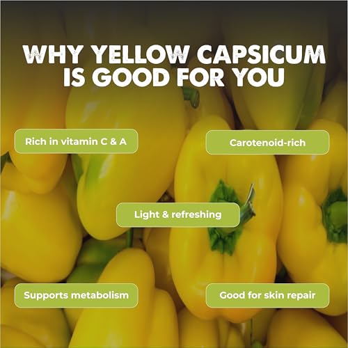 Image of Yellow Capsicum 20+ Vegetable Seeds for Home Garden