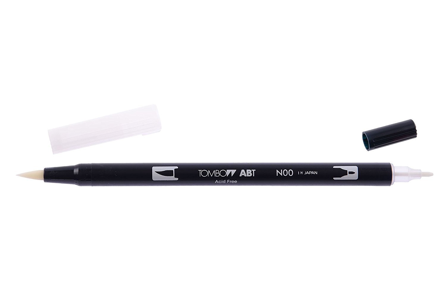Tombow 18 Filzstifte (Sekundärfarben) Dual Brush Pen mit zwei Spitzen + Fudenosuke Brush Pen starr + weich | Aquarell, auf Wasserbasis, ungiftig, säurefrei und geruchsneutral