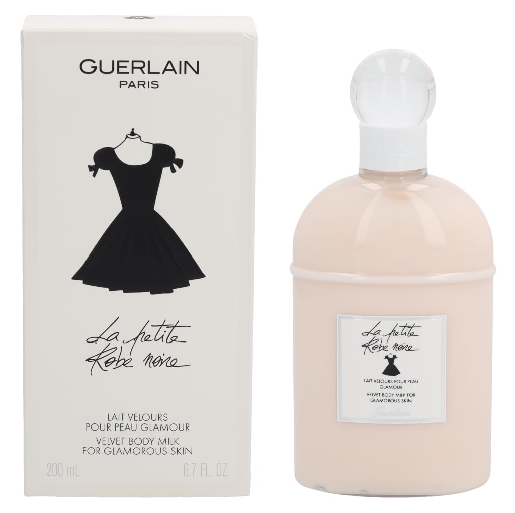Guerlain La Petite Robe Noire Body Milk for Women, 6.7 Ounce