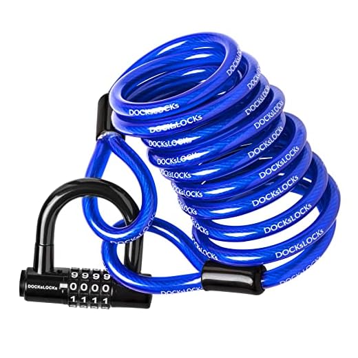 Weatherproof Security Cable Lock Set