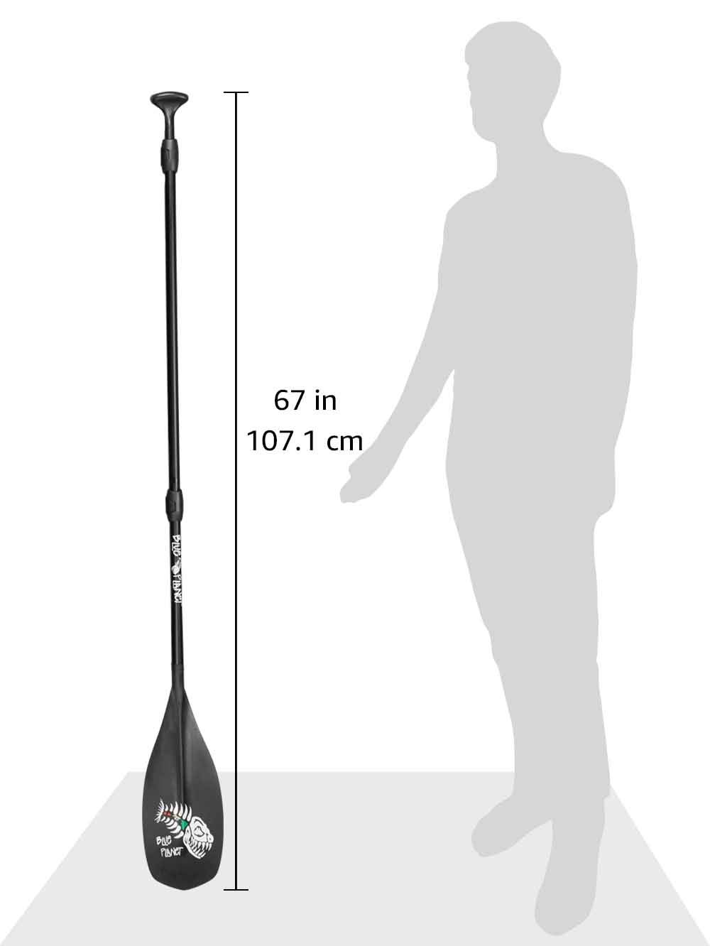 supパドル Amazon.com : Blue Planet 3-Piece Adjustable Oval Shaft SUP Paddle