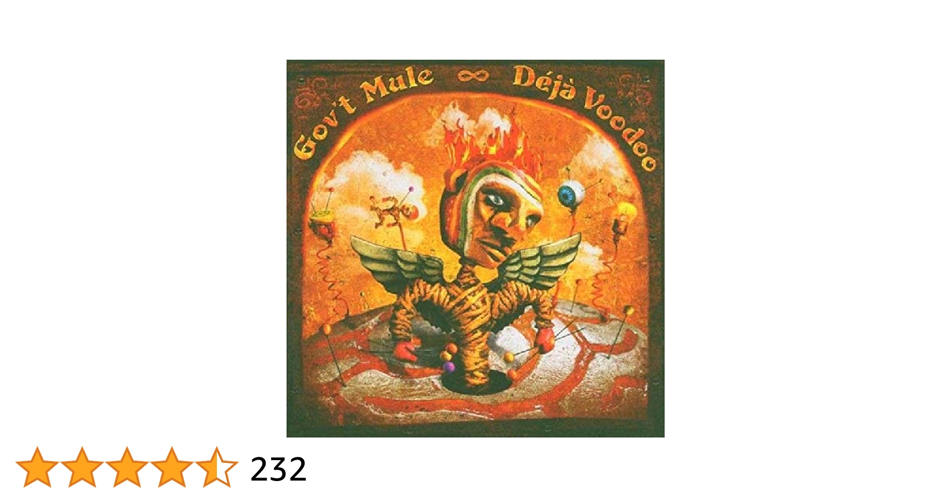 新品未開封】【レコード】Gov't Mule Deja Voodoo Gov't Mule