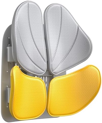 Lumbar Support Pillow for Office Chair - Adjustable Large Back Su...