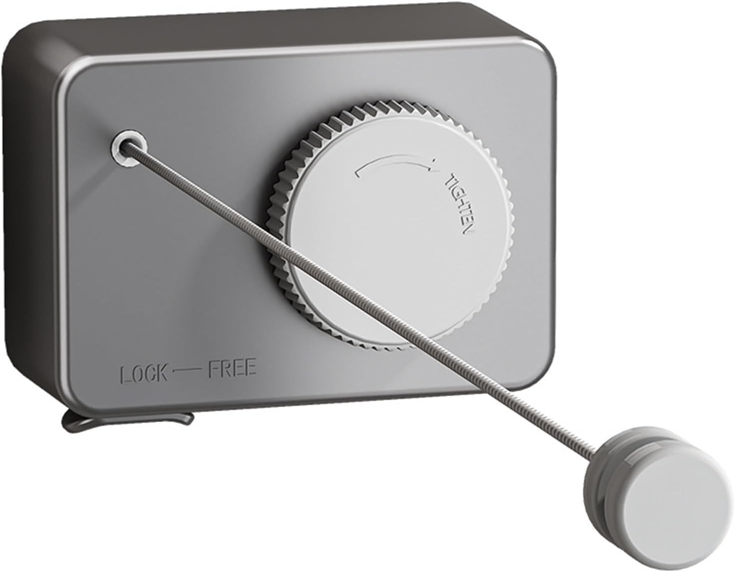 Clothesline Invisible Clothesline Clothes Drying Bathroom Balcony Retractable Indoor Stainless Steel Line(White)