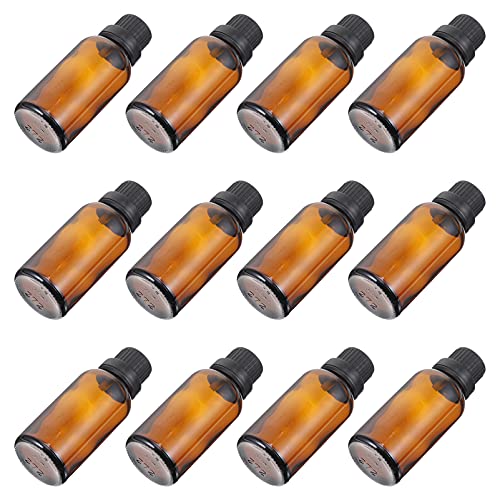 FOMIYES 12 stks 20 ml Glas Hervulbare Flessen met Cap Essentiële Olie Flessen Lege Parfum Flessen Glas Flesjes voor… - Image 8