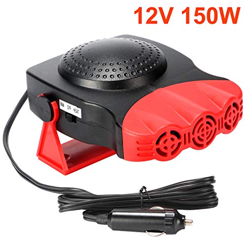 Portable Car Heater, Fast Heating Quickly Defrosts Defogger 12V 150W
