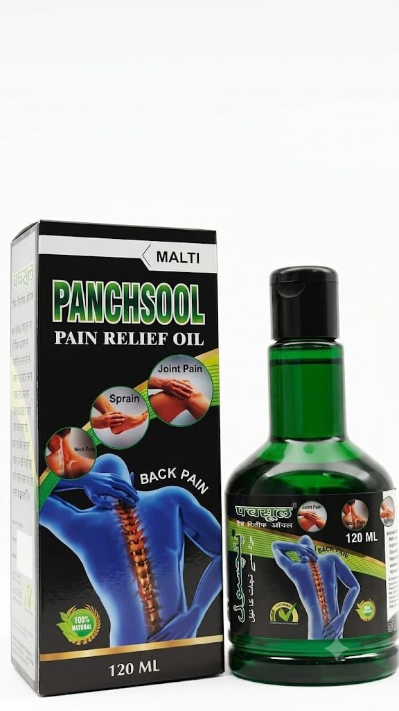 Pain Relief Oil 120 ml | Herbal Body Massage Oil for Joint, Knee, Back, Neck & Muscle Care | Fast Absorbing | Daily Massage Oil pack of 1-image-39