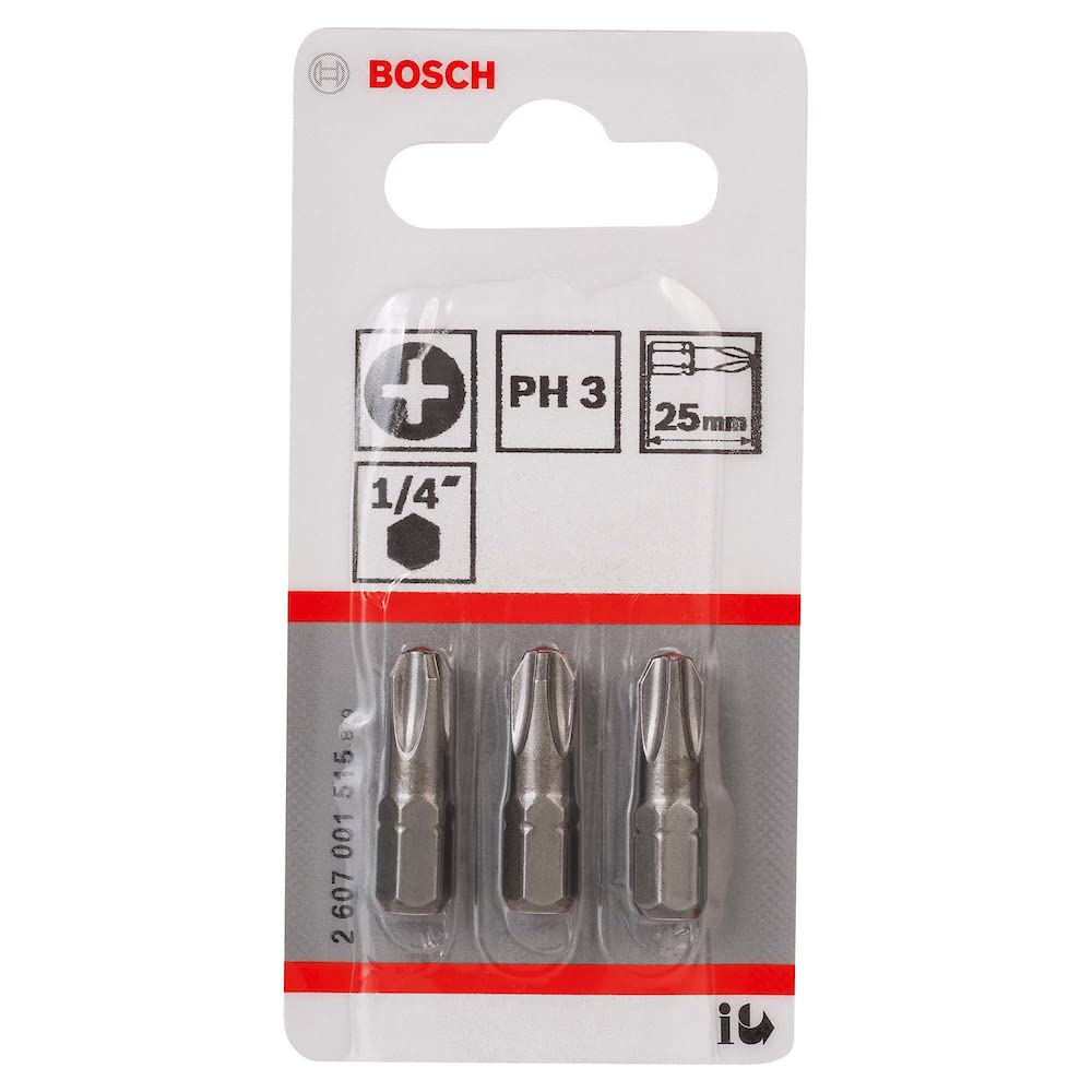 Bosch Blue 2607001515 Extra Hard Screwdriver Bit