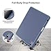 Akkerds Compatible with iPad Air 11 Inch Case 8th/7th/6th Generation (M4/M3/M2) 2026/2025/2024, for iPad Air 5th/4th Generation Case 10.9 Inch 2022/2020 with Pencil Holder[Auto Sleep/Wake], Blue Gray