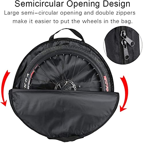BAIGIO Bike Wheel Bag for 26-29 Inch Bicycle Tires Storage - Image 4