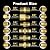 Upgraded 12 Feet High Pressure Propane Hose Extension, Braided Gas Line with Conversion Coupling 3/8" Flare to 1/2" Female NPT, 1/4" Male NPT, 3/8" Male Flare, for Heater, Dryer, Fire Pit, Grill