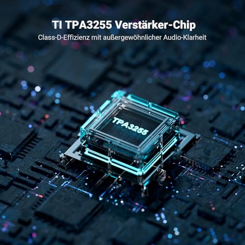 Fosi Audio TB10D Mini-Verstärker mit 600 Watt und TPA3255 Chip