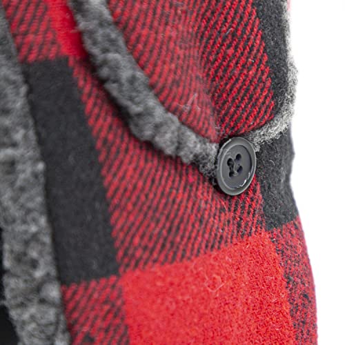 Eskimo Kids Alaskan Sherpa Hat, Buffalo Plaid, One Size3