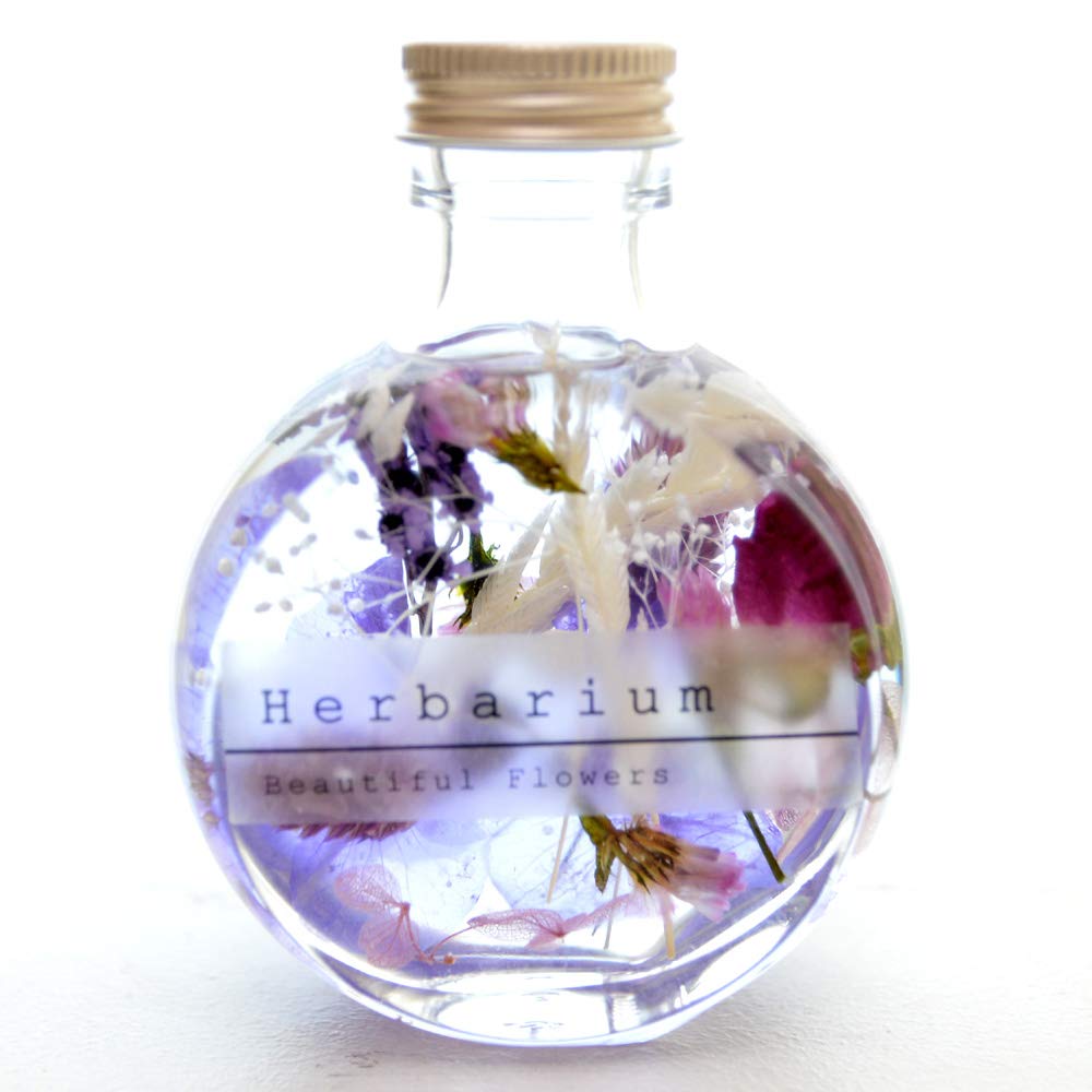 植物標本】ハーバリウム Mix Flower Bottle 植物標本】ハーバリウム Mix Flower Bottle