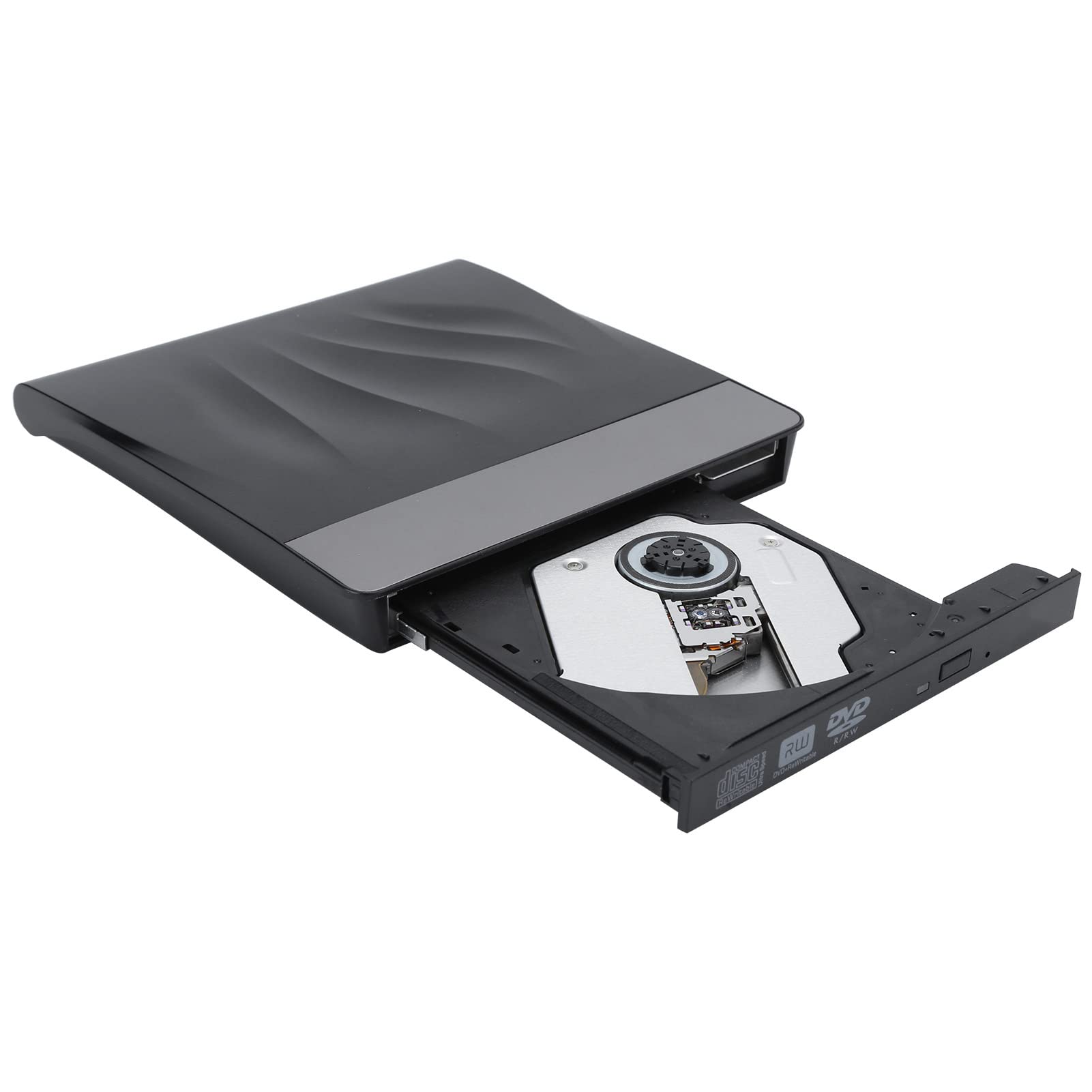 Pissente Graveur de CD DVD Externe USB3.0 Type-C, Portable (Normal Burning)
