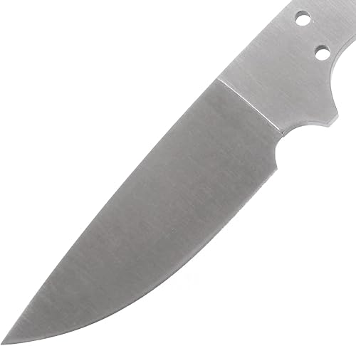 Miniatura 3 de EZSMITH Kit de cuchillos Gentlemans Companion  Serie de fabricación de cuchillos de hoja fija  hoja en blanco protectores SS y espiga con escamas de