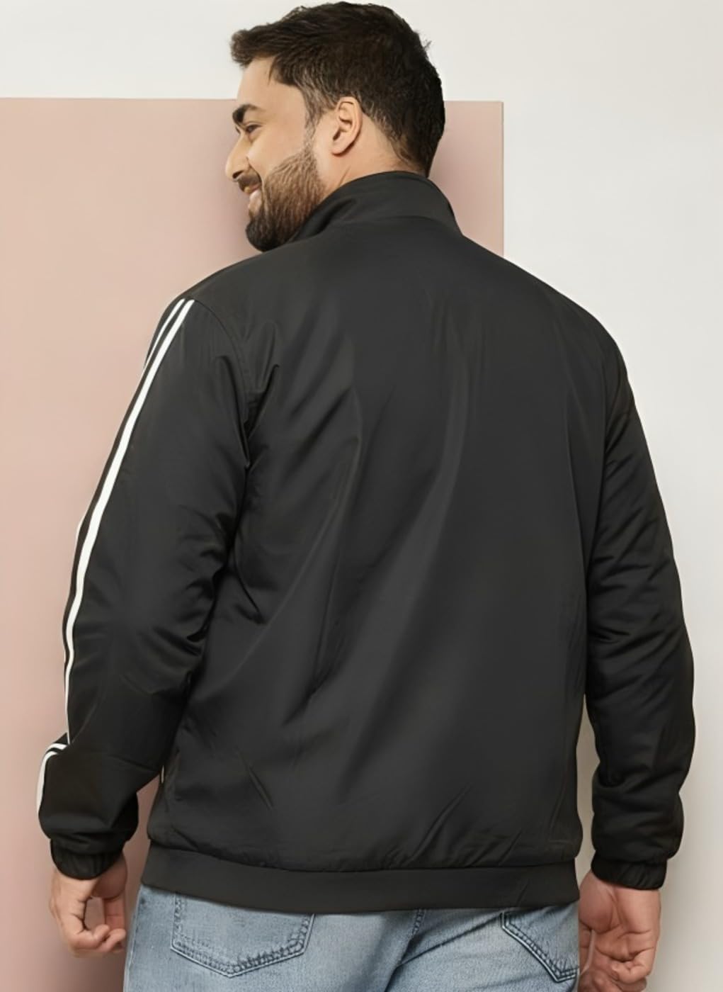 MAYKR Black Bomber jacket|Jacket For Men|Oversized Jacket|.64 1