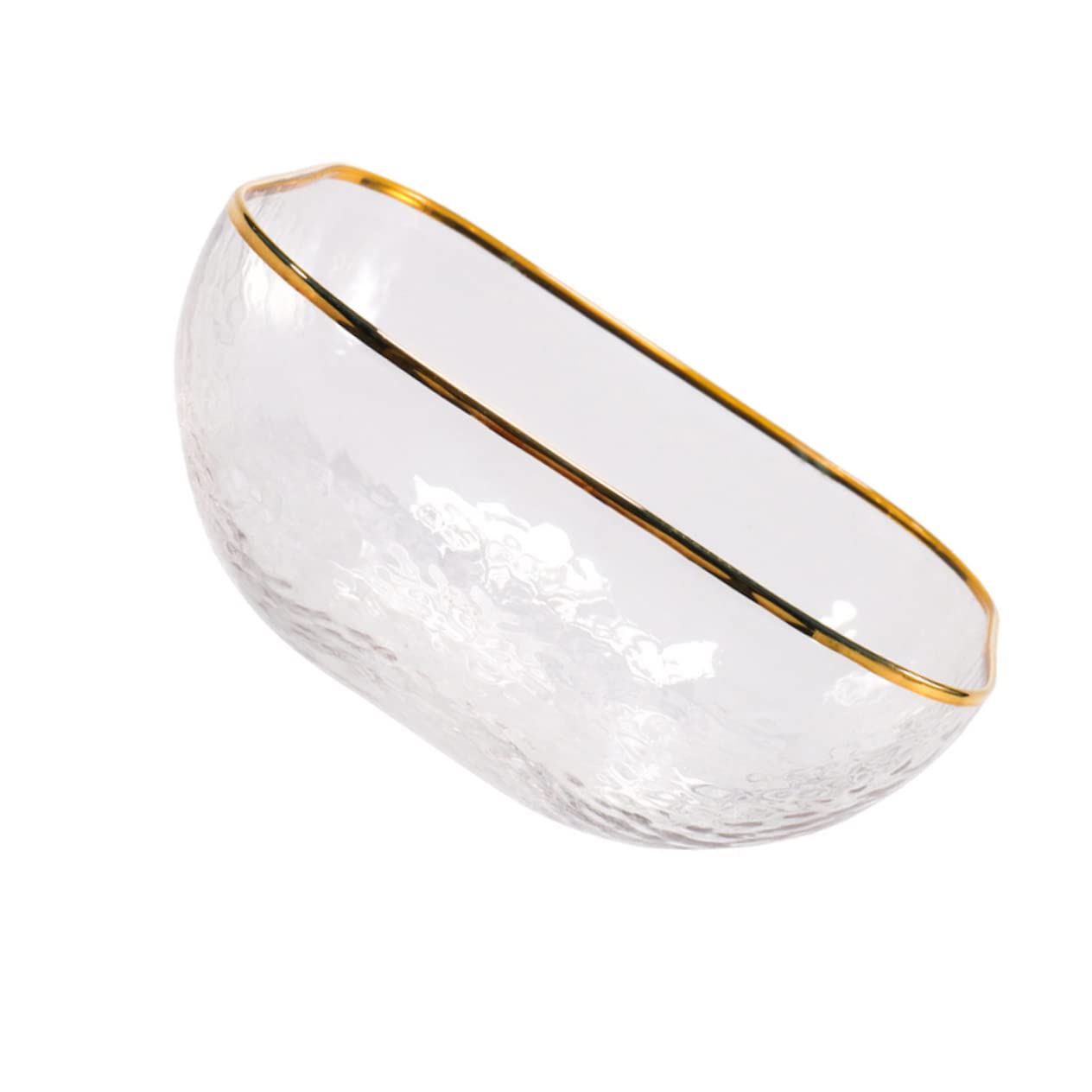 Bol à mélanger verre robuste qui sublime les salades sans rayer la table