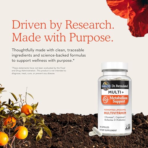 Garden of Life Dr. Formulated Multi+ Metabolism Support Multivitamin, 30ct - image 6