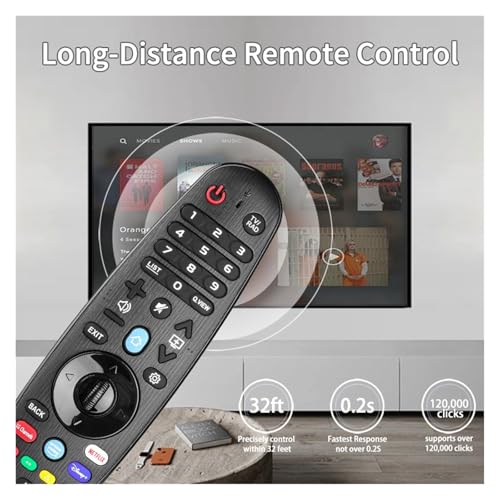 Télécommande pour LG Smart TV en remplacement de votre modèle perdu - 3