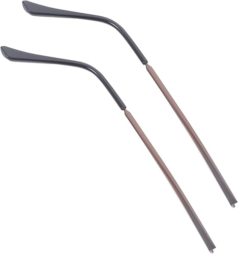 ibasenice Kit de pulsera, 1 par de lentes de sol para mujer, kit de reparación de lentes de sol, marco de lentes de repuesto, montura de café,