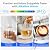 Waterdrop 10UB-ALK Alkaline Under Sink Water Filter, Reduces Chlorine, Bad Taste & Odor, 6-12 months, Under Sink Water Filter System with Faucet, Easy Installation