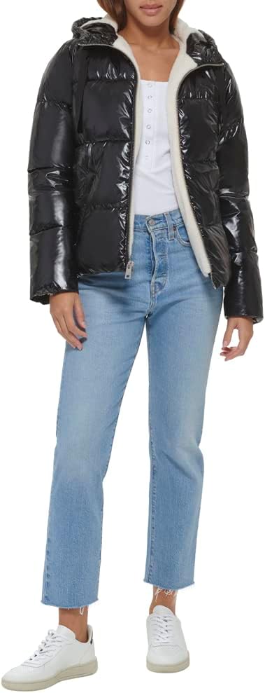Levi's Women's Molly Sherpa Lined Puffer Jacket - Image 2