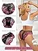 Hibluco Women Floral Lace Panties Sexy Hipster Seamless Cheeky Underwear Ladies Soft Bikini