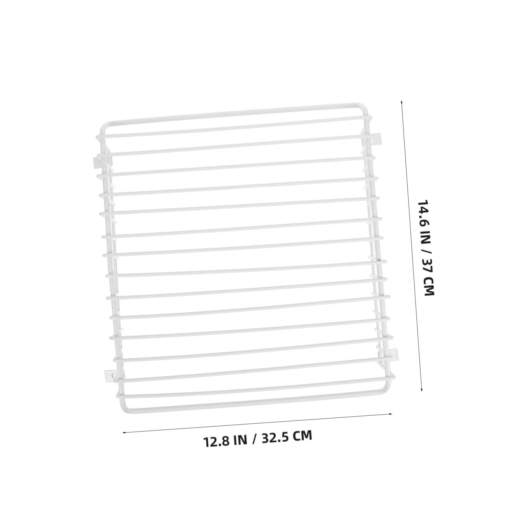 Protector de Luz de Salida de Emergencia de Hierro Blanco | Cubierta de Alambre para Señalización, Uso Interior y Exterior, Ayuda a Evitar Intrusión Animal
