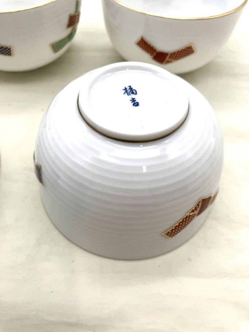 たち吉　茶飲み　茶碗セット Amazon | たち吉 赤絵 湯呑み茶碗 5客セット 湯呑 湯飲み 茶器 お茶呑