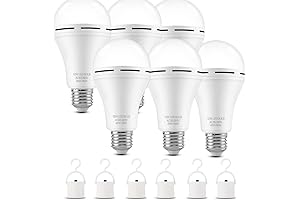 Rechargeable LED Light Bulbs for Emergency