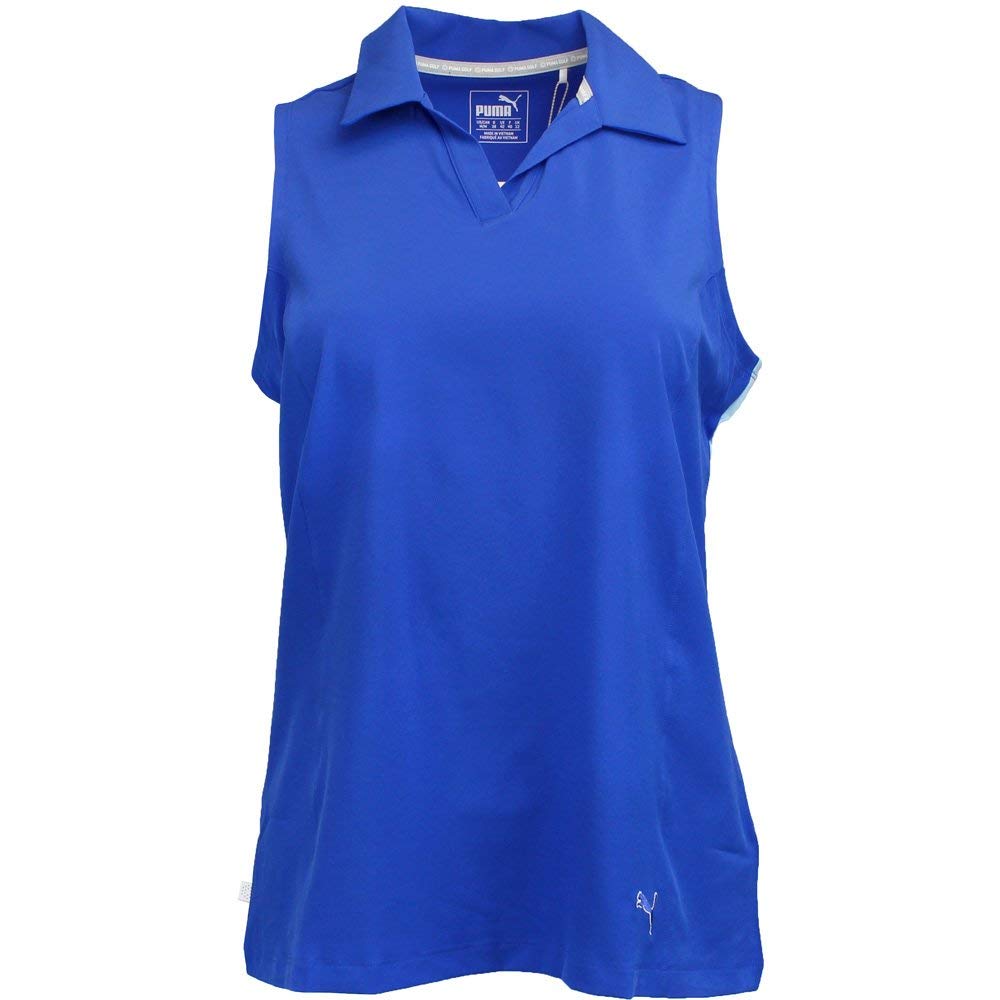 PUMA Golf damska koszulka polo bez rękawów