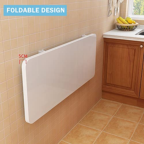 Table rabattable robuste pour petit espace bureau mural pliable fonctionnel - 5