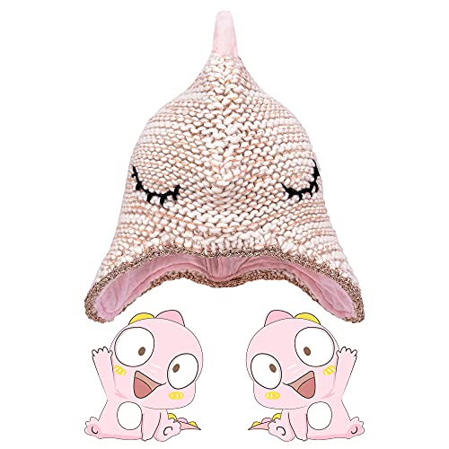 Gifts Treat Toddlers Girls Beanie Hat Boys Girls Knitted Dinosaurs Hats Winter Cartoon Warm Cute Hat2
