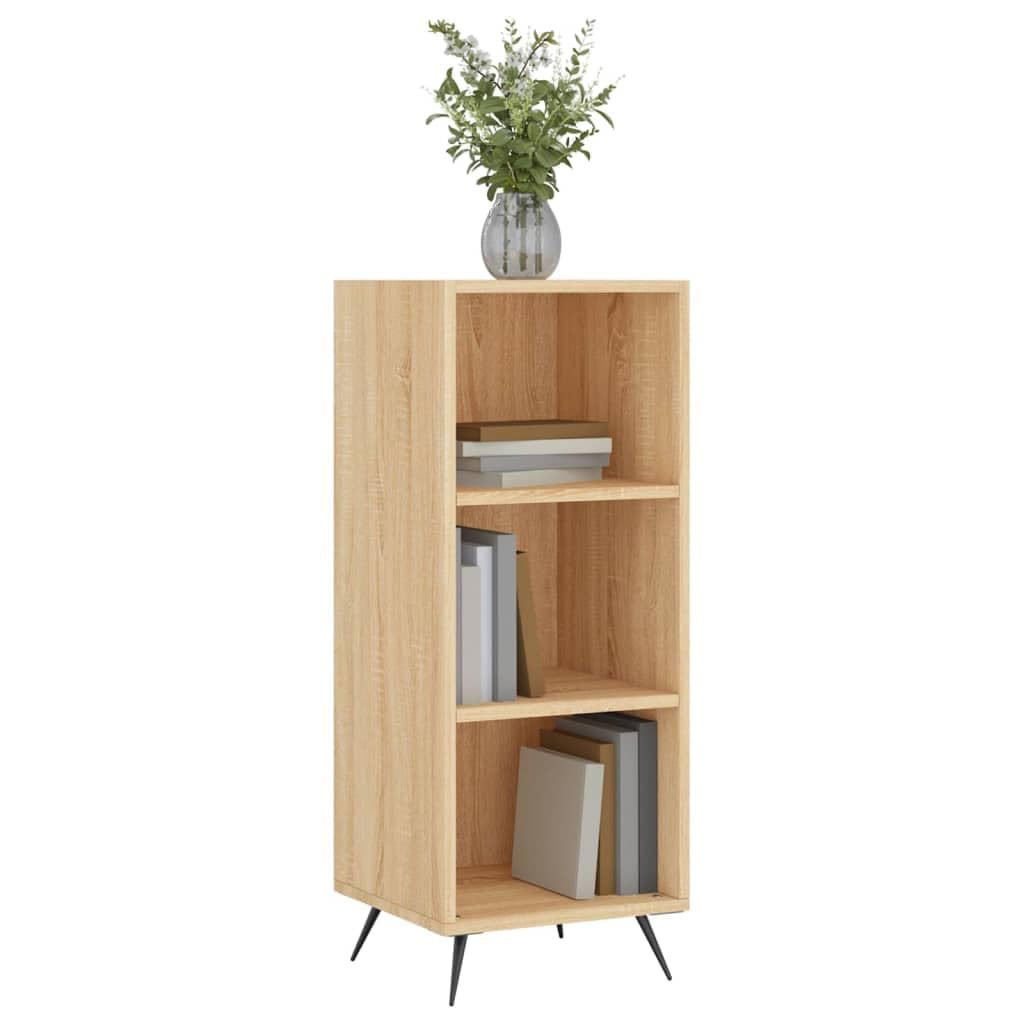 Credenze Cucina 34,5x32,5x90 cm Rovere Sonoma Legno Multistrato Moderna Buffet Struttura Robusta Armadietto Versatile Mobile Laterale Sala da Pranzo Piano Robusto e Stabile per Piante