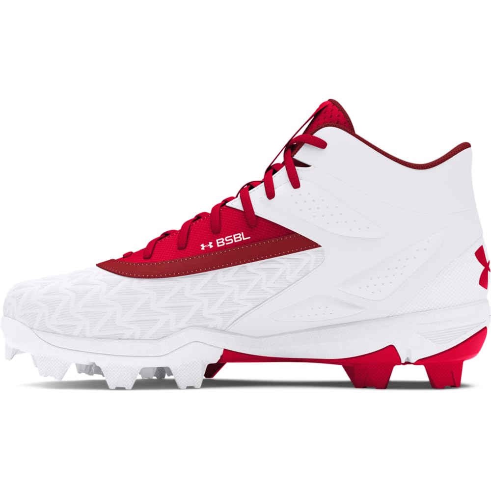 Under Armour Boys Leadoff Mid RM JR 3 0 Baseball Cleats
