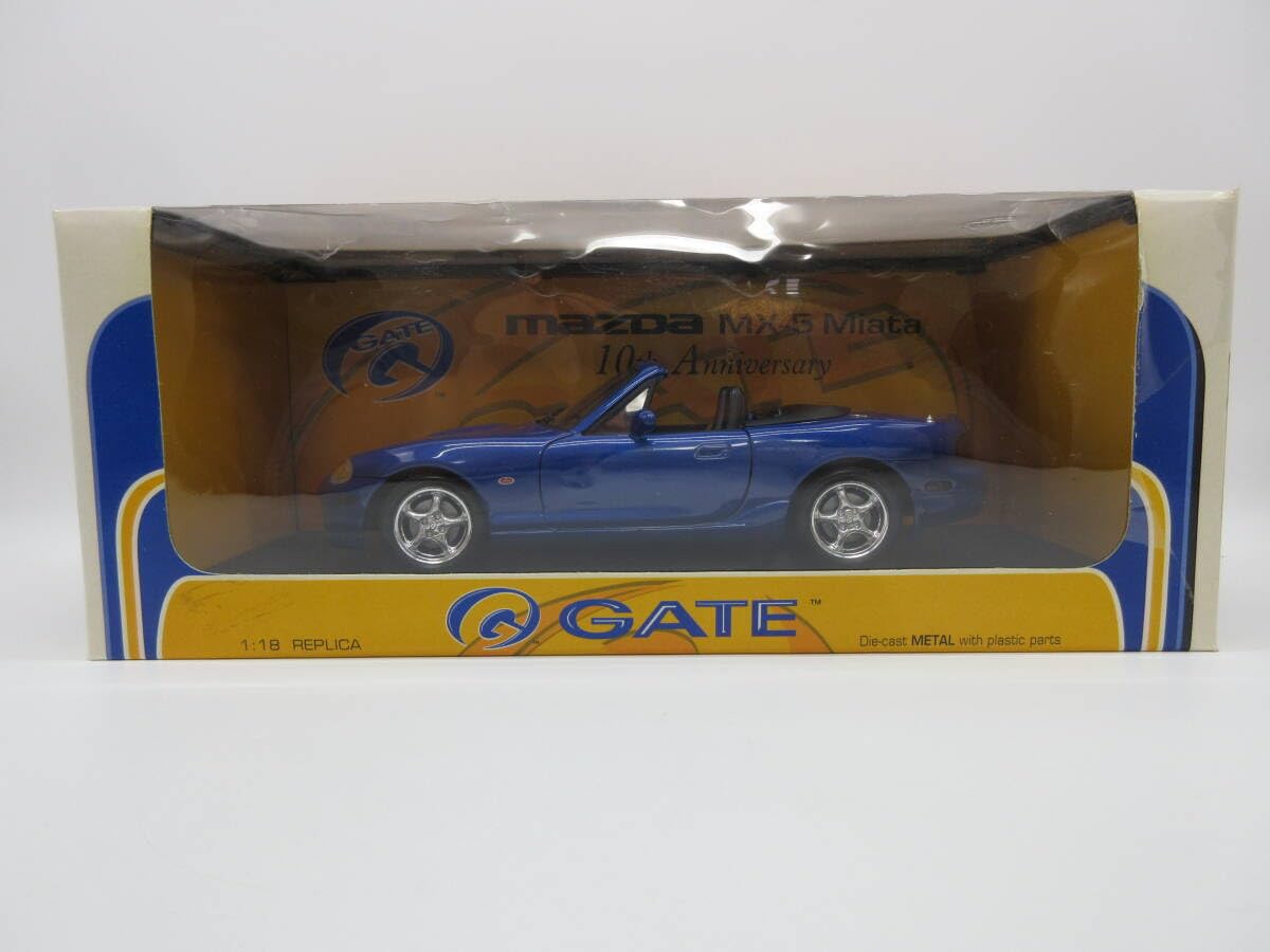 Amazon.co.jp: 1/18 GATE MAZDA MX-5 Miata 10th Anniversary Metallic