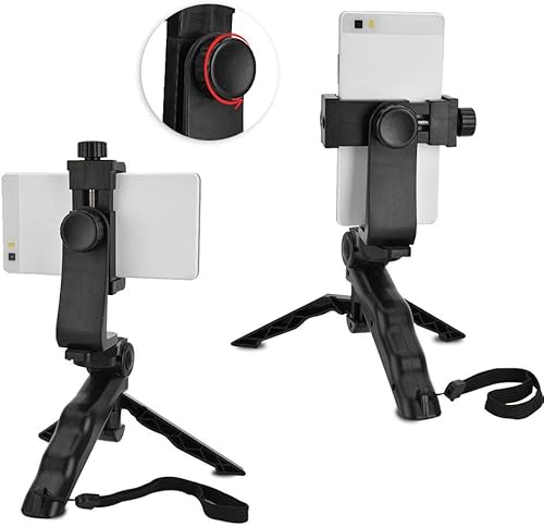 Miniatura 6 de Soporte de clip para teléfono celular, trípode resistente compatible con iPhone, teléfonos inteligentes, para trípode resistente, para trípode