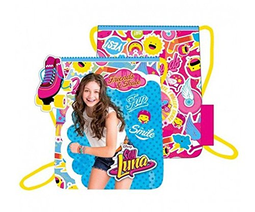 Soy Luna, Sac bandoulière Bleu Bolsito Con Cordones de Soy Luna