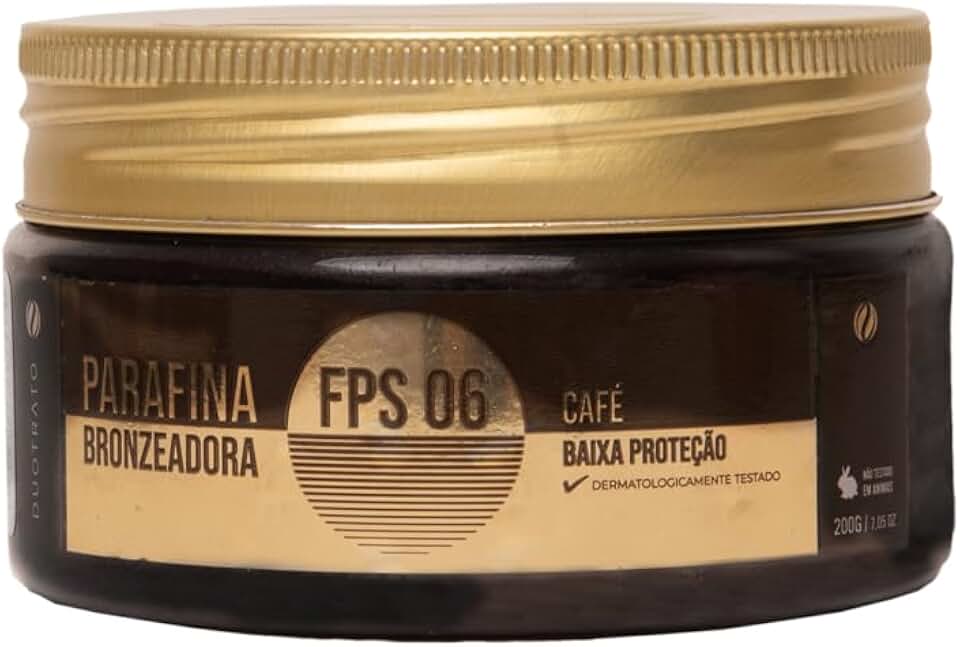Parafina acelerador de bronzeado Duotrato 200g (Café)