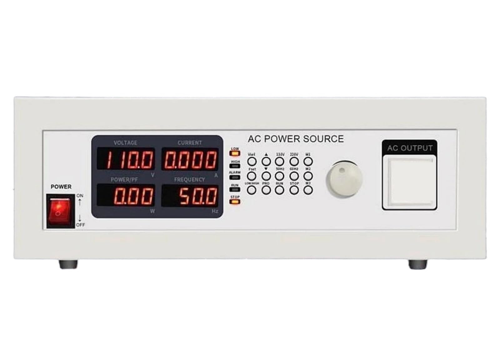 Fuente de alimentación CC variable, Fuente de alimentación CA programable monofásica banco alto voltaje y frecuencia ajustable(P9505-D (Single-phase 500VA))