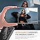 Diruite 3-Stück Kameraschutz für Samsung Galaxy S25 Ultra Camera Protector Anti-Kratzer HD Gehärtetes Glas Kamera Linse Schutzfolie,Schwarz