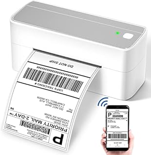 Bluetooth Thermal Shipping Label Printer - Portable Thermal Label Printer for Shipping Packages - Thermal Shipping Label Printer Wireless Label Makers, Compatible with USPS, Shopify, Amazon, Ebay