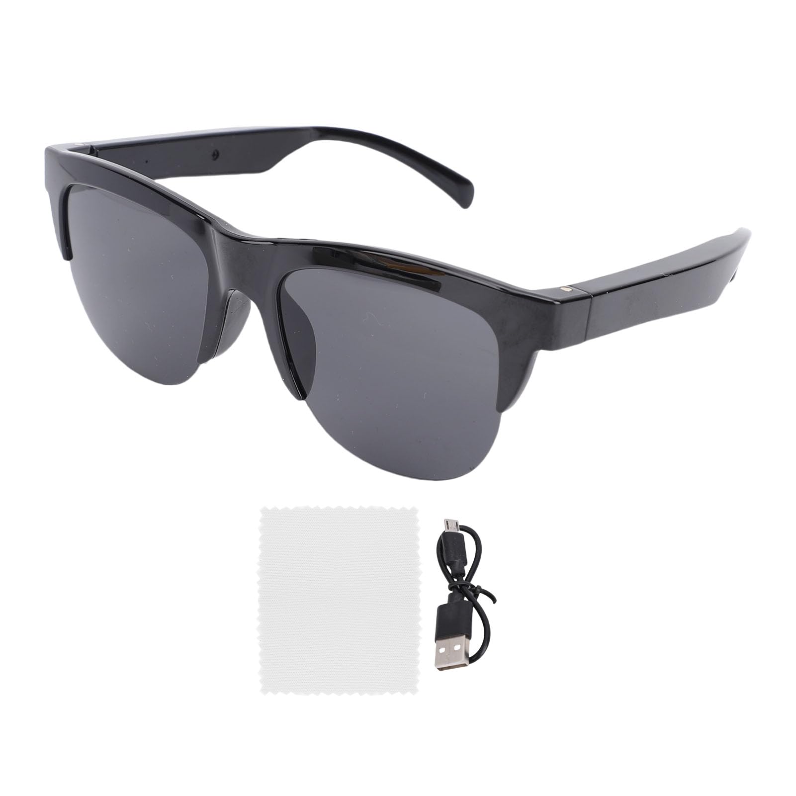 Jiawu Smart Glasses for Men Women Anti Blue Light Bluetooth 5 4 Smart Sunglasses Built in Speaker 8